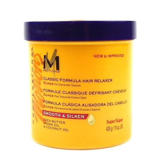 Motions Professional Hair Relaxer Smooth & Silken Super, 15oz, 15 Oz