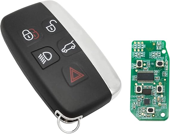 Replacement Keyless Entry Remote Key Fob fit for Range Rover Sport Evoque Land Rover LR2 LR4 Key Fob KOBJTF1A