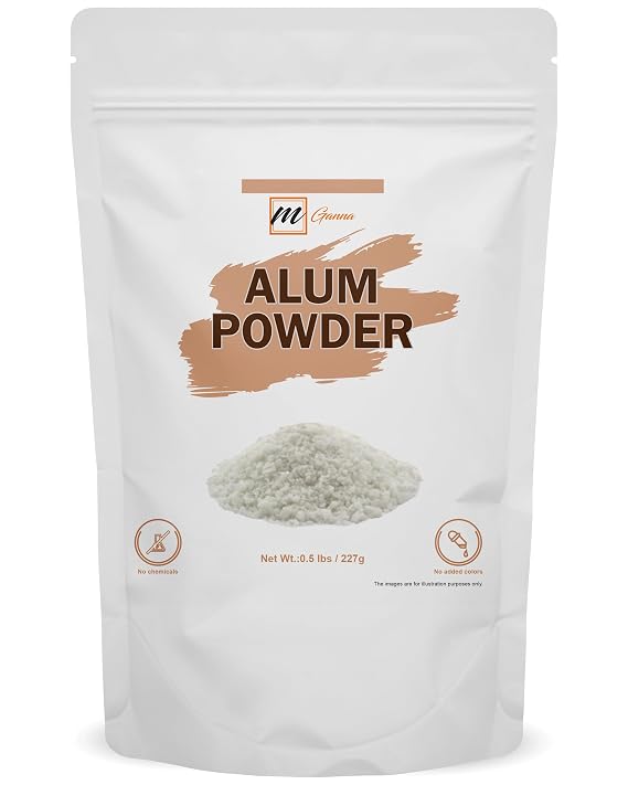 100% Natural Alum Powder for Skin and Health Care 227 GMS / 0.5 LBS