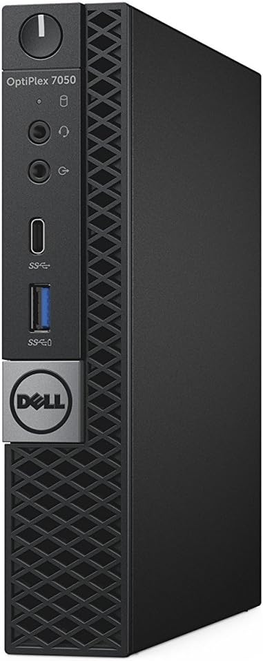 Dell OptiPlex 7050 Micro Form Factor Desktop Computer, Intel Core i5-7500T, 8GB DDR4, 256GB Solid State Drive, Windows 10 Pro (DRR4T)