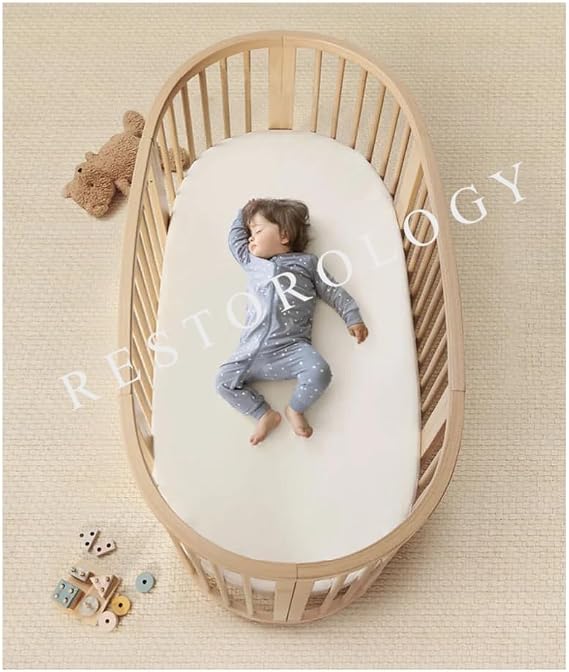 Restorology Stokke Junior BED Mattress - Extra Thick Foam, Made to perfectly fit to Stokke Junior Bed V3 - Removable Washable Zip Cover (Size : 165 x 68 x 10 cm) Madi In UK