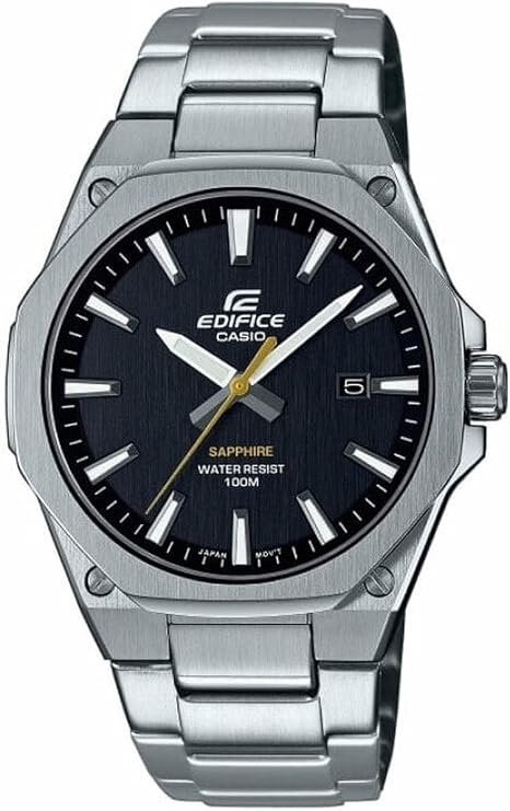 Casio EFR-S108D-1AVUDF Kol Saati, Edifice, Analog, Gri, Erkek