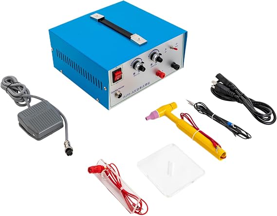 5000W Mini Battery Spot Welder, Portable Spot Welder DIY Kit, Adjustable Battery Welding Soldering Machine for Welding