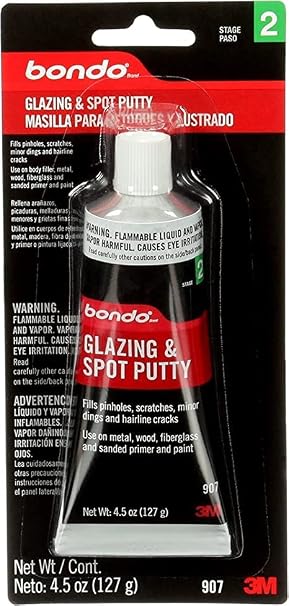 Glazing and Spot Putty, 4.5-oz.