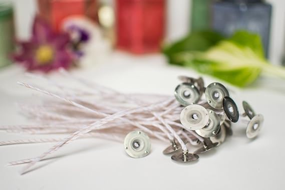 Candlewic Natural Candle Wicks, Large, 100 Pieces (Large)