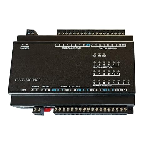 CWT-MB308E 8AI+8DI+12DO Ethernet Modbus Io Acquisition Module