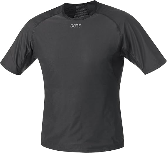 GORE WEAR M Men's Short Sleeved Baselayer, Gore Windstopper