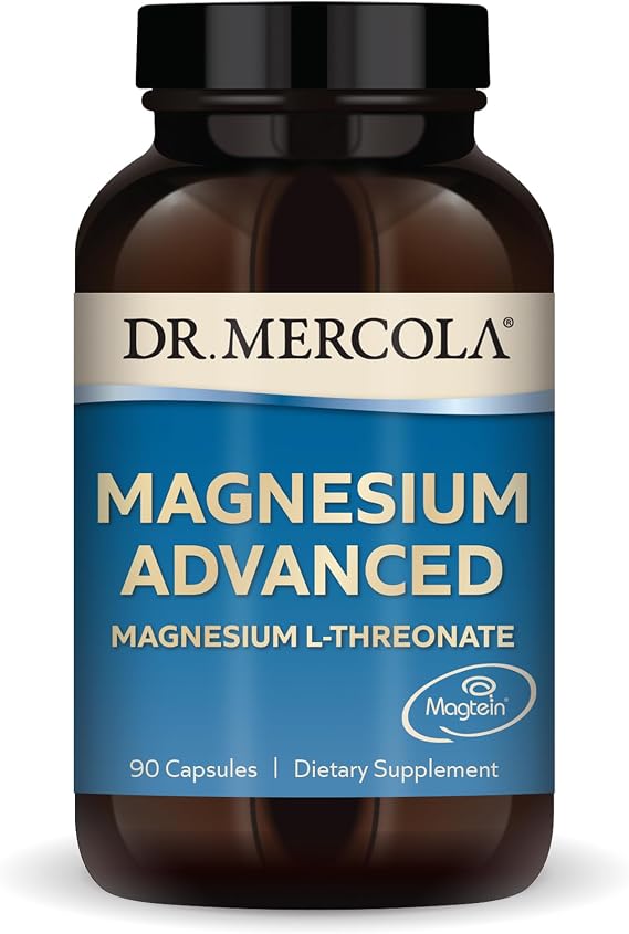 Dr. Mercola Magnesium L-Threonate Supplement, 90 Capsules