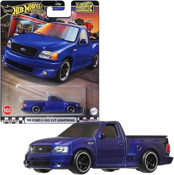 Hot Wheels Boulevard Premium Araçlar GJT68 - HRT60 99 FORD F-150 SVT LIGHTNING
