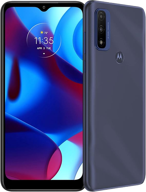 Motorola Moto G Pure | 2021 | 2-Day Battery | Unlocked | Made for US 3/32GB | 13MP Camera | Deep Indigo