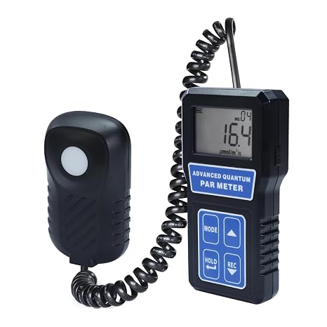 Quantum PAR Meter Photo Synthetically Active Radiation PPFD Tester Indoor and Outdoor Plants Measure 400 to 700 nanometers Wavelength
