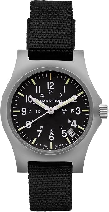 Marathon General Purpose Quartz (GPQ) Field Wrist Watch with Date, Tritium - WW194015