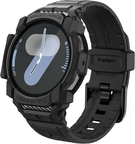 Spigen for Samsung Galaxy Watch 7 44mm Band with Case (2024)