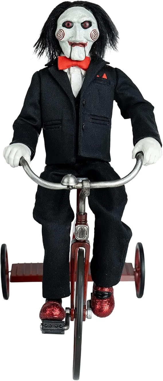 Trick Or Treat Studios Saw Billy Puppet with tricycle, 1:6 scale figurine | with Tricycle