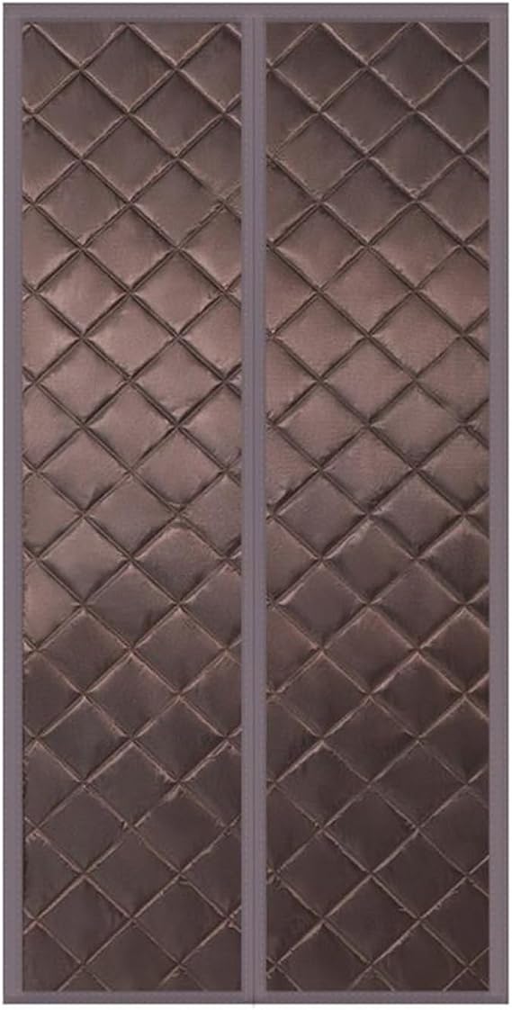 sturdy Winter Curtain Easy Installation Thermal Waterproof Keep Warm Cold-Proof Punch-free Window for Home Office and Store(80 cm,C)