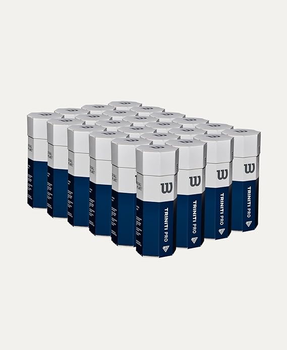 WILSON Triniti Pro Tennis Balls - 72 Balls, Yellow