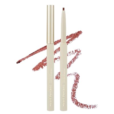 Heart Percent Dote On Mood Contour Eyeliner Slim, Long Lasting Aegyosal Waterline Extended Twim Liner for Eye Contouring Makeup, C3. Rosy Twim