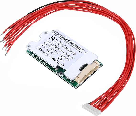 36V 30A PCB Lithium Battery Board,10S Charger PCB Board,Integrated Circuits Board,with Balance Function,Temperature Control