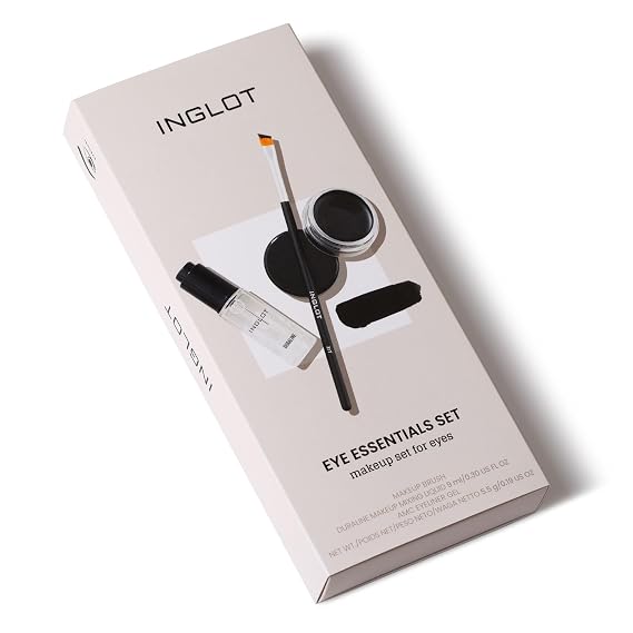 Inglot Eye Essentials Set Palette Black 55.54 g