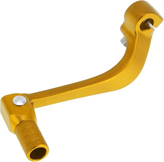 INFINAUTO Folding Motorcycle Gear Shifter Lever for Honda CRF110F 2013-2018 Aluminum Alloy Pedal Shift Lever Arm Gold Tone