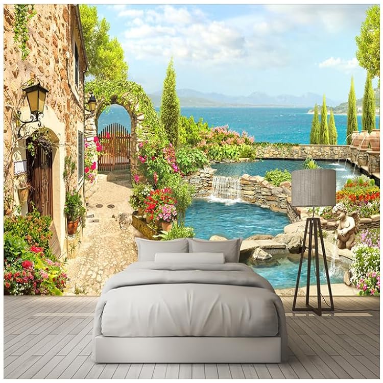 Custom 3D Wallpaper for Bedroom Garden Landscape Wall Mural Home Decor Living Room Wallpaper