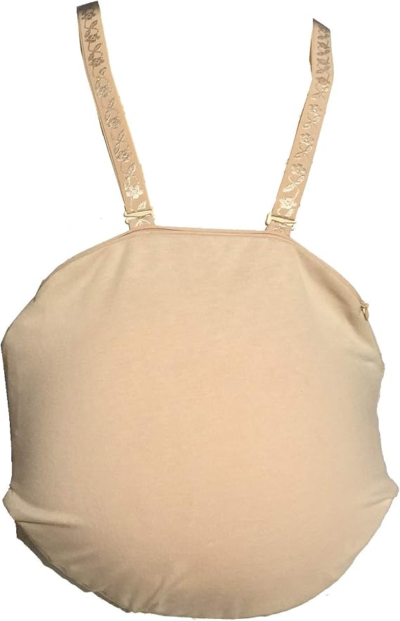 BIMEI Fake Pregnancy Belly Bodysuit Fake Belly Costumes (Not included the fake pregnant belly)