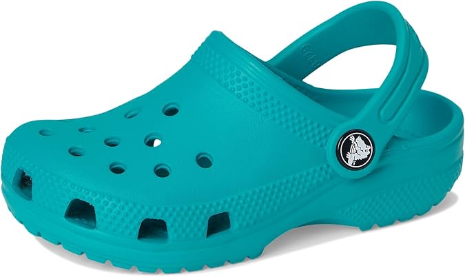 Crocs Unisex Kids Classic Clog T Clog, Turbo Teal, 7 UK Child