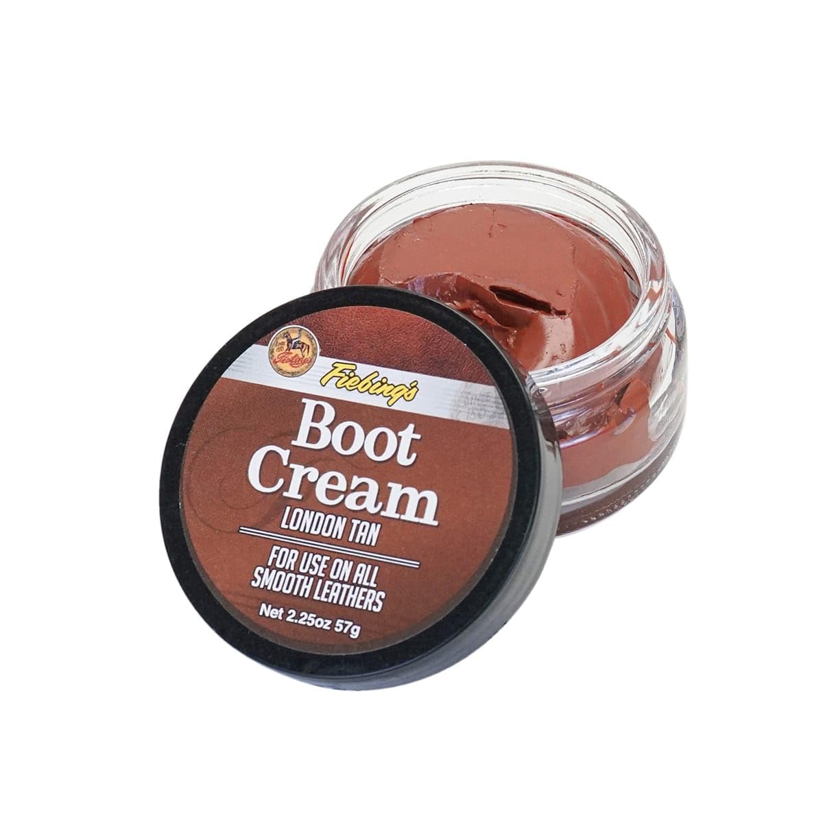 Fiebing's 2.25oz Jar London Tan Boot Cream Polish