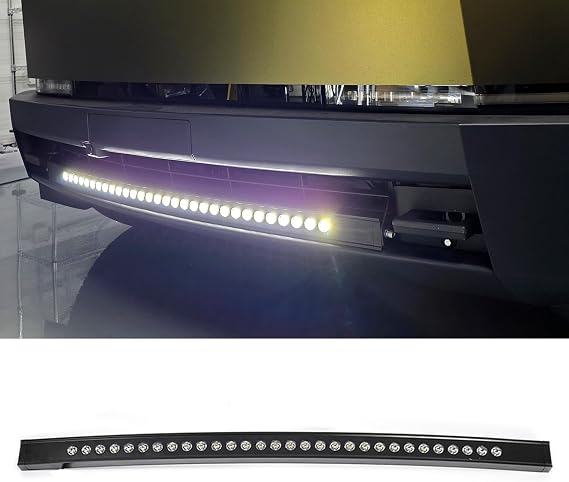 Front Bumper LED Light Bar for Cybertruck Off-Road Auxiliary Lights fit for Tesla Cybertruck Accessories