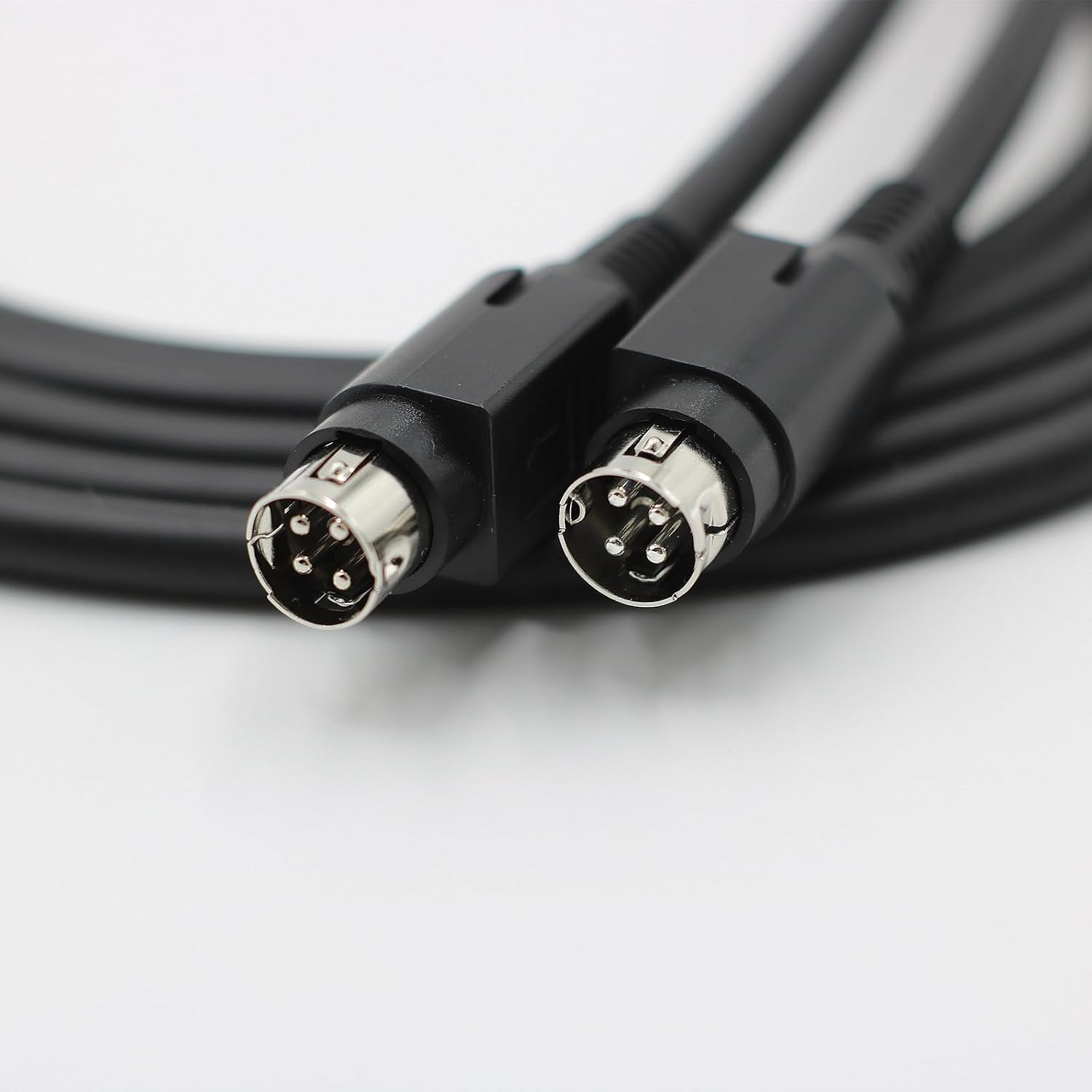 Compatible with HiVi-Swan D100 & Edifier R1700BT/R1850DB Master-Slave Speaker Cable, 4-Pin High-Flex Pure Copper Audio Cable, Dual-Shielded Interconnect Wire   Lossless Audio Transmission 9.84ft
