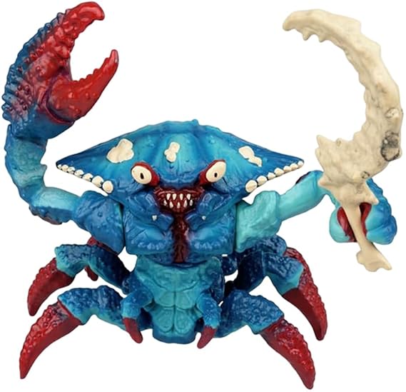 Mythical Ice Crab Ornament - Mythical Fantasy Action Figure Toy - Action Figure Ice Monster with Weapon Figure Monster Model, Figurine for Collectors