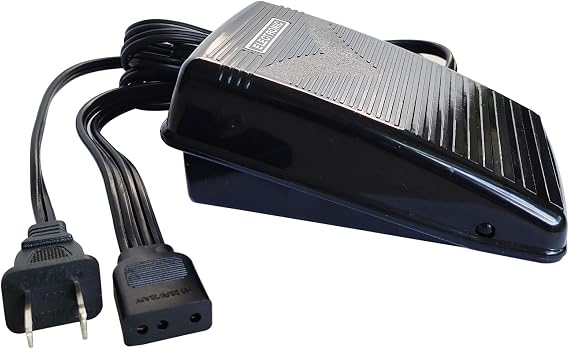 3 Uneven Prong Foot Control Pedal w/Cord for Kenmore Sewing Machine #6811,6812,6815,6816#032270116