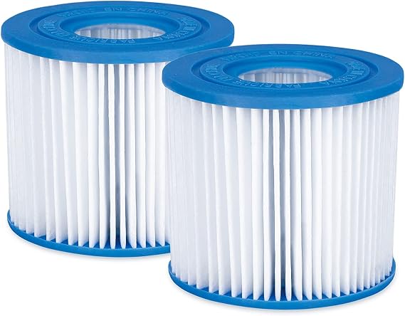 Funsicle Type D Filter Cartridge 2-Pack, for Above Ground Pool Filter Pumps