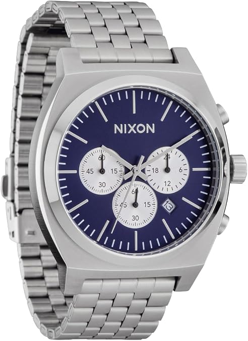 NIXON Time Teller Chrono A972-100m Water Resistant Analog Chronograph Watch