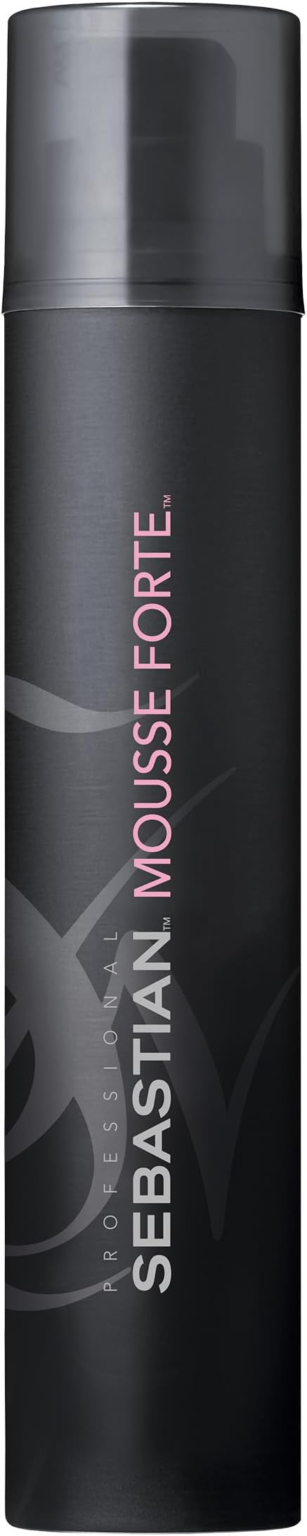 Sebastian Professional Mousse Forte Styling Mousse, Anti Frizz, Strong Hold, Volume Boost for Curly and Wavy Hair, Professional Hair Care, 200ml