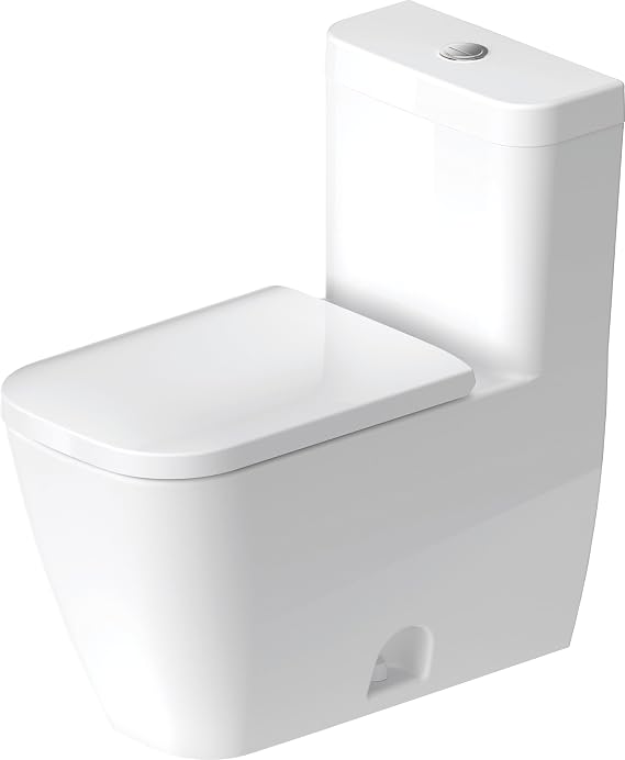 Duravit Happy D.2 One-Piece Toilet Kit White with Seat