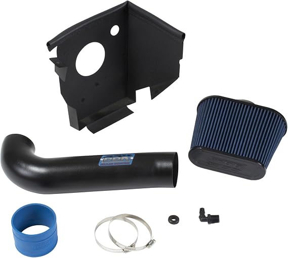 BBK 17385 Blackout Finish Cold Air Induction Intake System for Dodge Charger