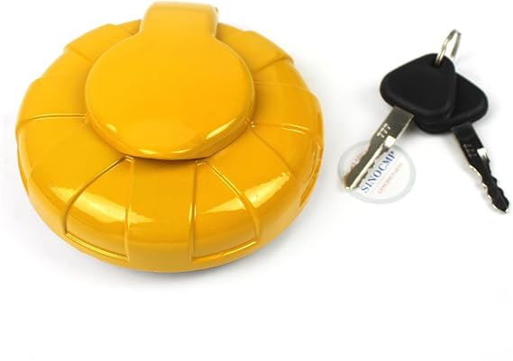 VOE 14528922 Fuel Cap with 2 Keys for Volvo EC140B EC160B EC180B EC240B EC290B EC700B EC460B EC360B EC330B Excavator Parts