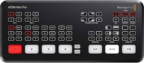 ATEM Mini Pro Blackmagic Design HDMI Live Stream Switcher (Authorized Reseller)