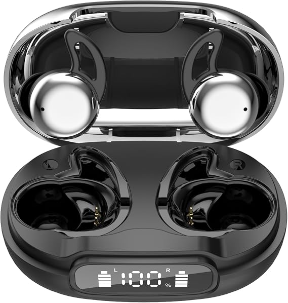 Sleep Earbuds Bluetooth 5.4 Wireless in Ear Light-Weight Headphones Mini Sleep Headphones Small Design for Sleeping Running Workouts and So On