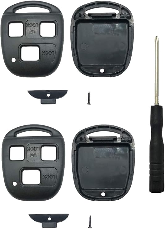 Horande Replacement Key Fob Cover Shell fits Lexus ES GS GX is LS LX RX SC