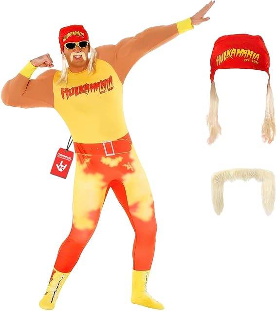 Morph, Hulk Hogan Costume, Halloween Costumes for Adults