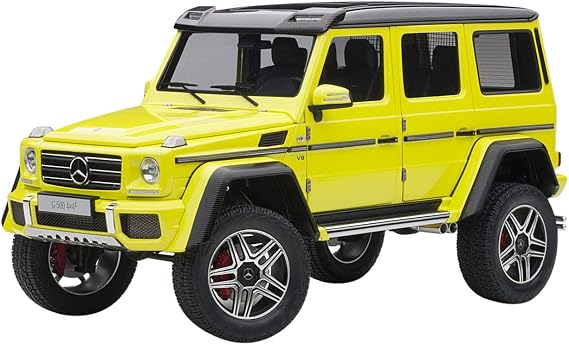 Autoart Mercedes Benz G500 4X4 2 Electric Beam/Yellow 1/18 Model Car