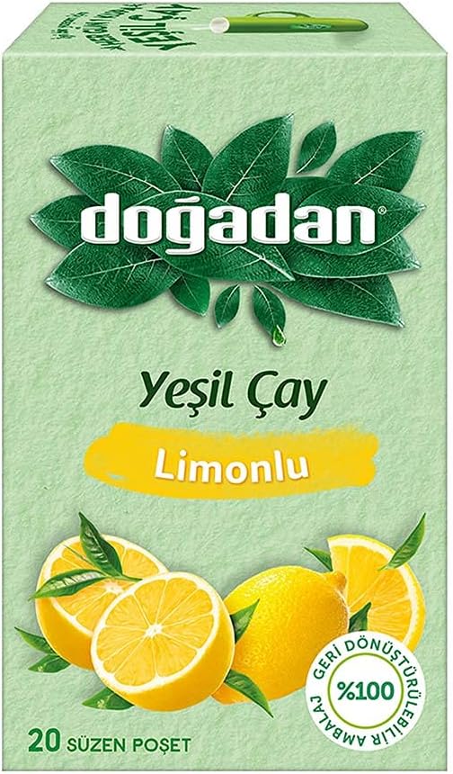Doğadan Yeşil Çay Limonlu (20'li)