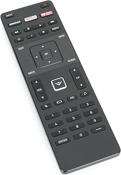 XRT122 Remote Control Compatible with VIZIO E50-C1 E48-C2 E43-C2 E420-B1 E55-C2 E60-C3 D65U-D2