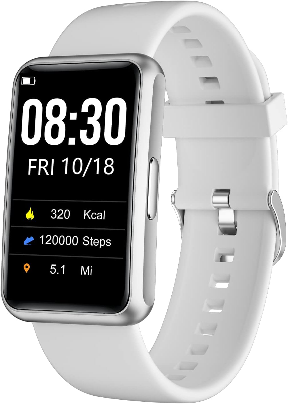 Cloudpoem 1.47 Inch Touchscreen Smartwatch Pedometer Watch without App Bluetooth and Mobile Phone for Walking Running with Sleep Monitor Calories Alarm Clock Stopwatch IP68 Waterproof for Women Men