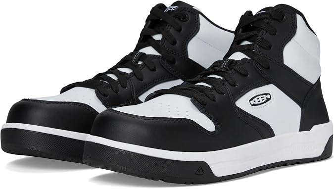 KEEN Utility Men's Overton Mid Height Composite Toe Lightweight Durable Work Sneakers