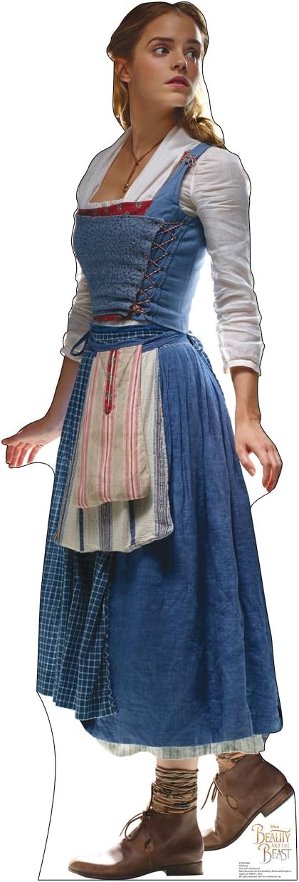 Cardboard People Belle Life Size Cardboard Cutout Standup - Disney's Beauty and The Beast (2017 Film)