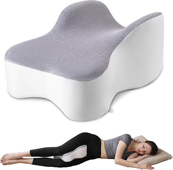 Knee Pillow for Side Sleepers - Leg Support for Hip & Spine Alignment
