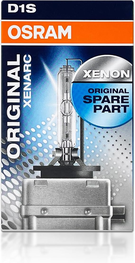 OSRAM XENARC OEM 4300K D1S HID/XENON Headlight bulb (66144) by ALI - Made in Germany (Pack of 1)